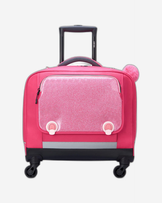 Delsey Paris Back To School 2022 Horizontal Wheeled School Bags Pink