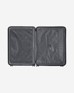 Echolac Celestra 75cm Hardcase Non-Expandable 4 Double Wheel Check-In Luggage Trolley Black - PC183 28 WOE Black