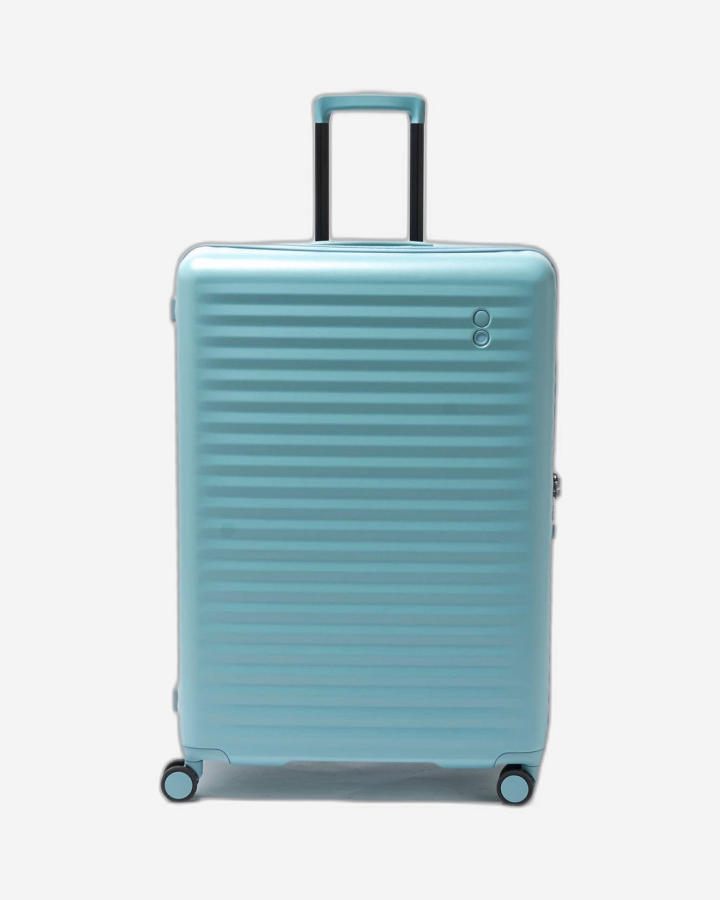 Echolac Celestra 75cm Hardcase Non-Expandable 4 Double Wheel Check-In Luggage Trolley Slate Blue - PC183 28 WOE Slate Blue
