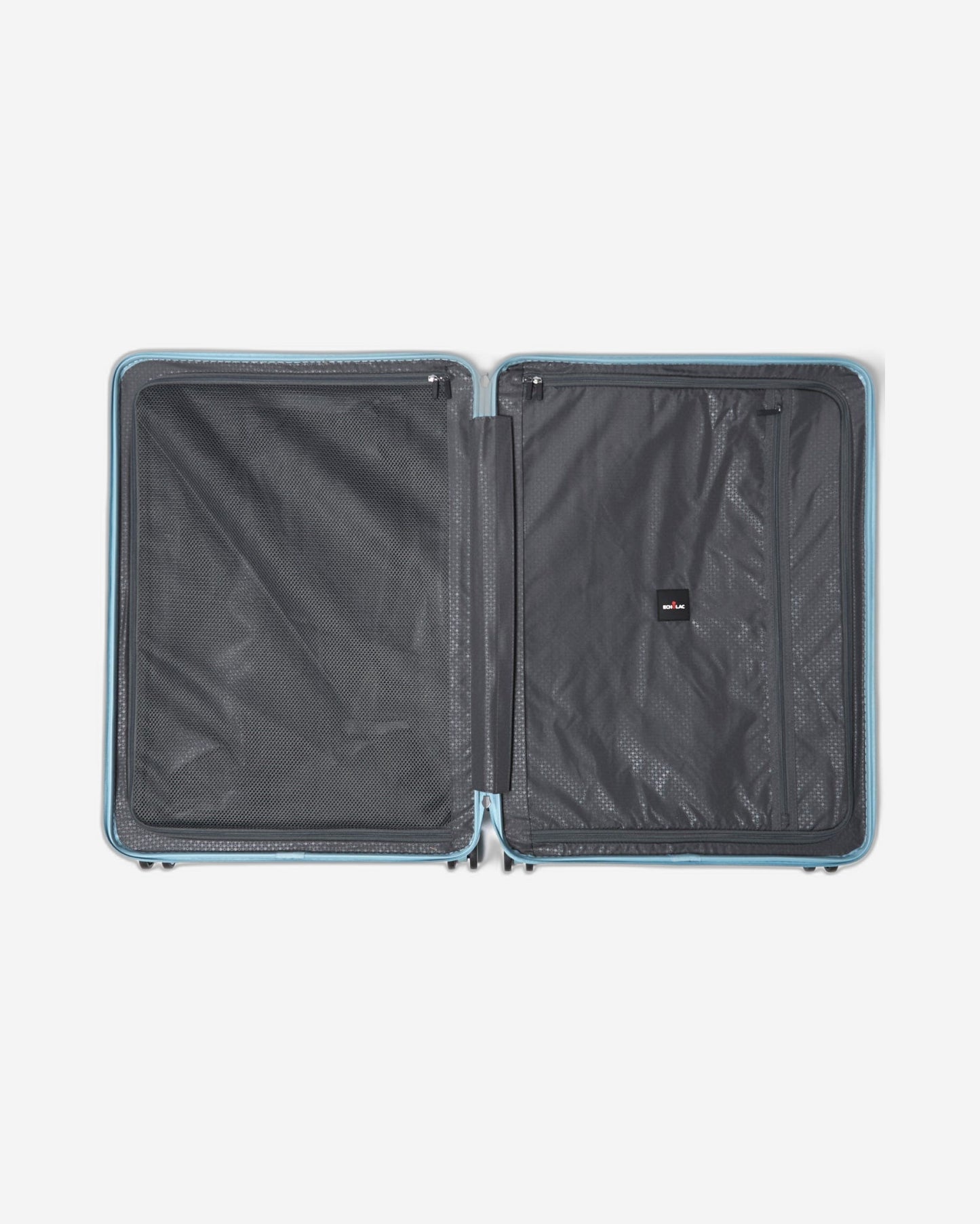 Echolac Celestra 75cm Hardcase Non-Expandable 4 Double Wheel Check-In Luggage Trolley Slate Blue - PC183 28 WOE Slate Blue