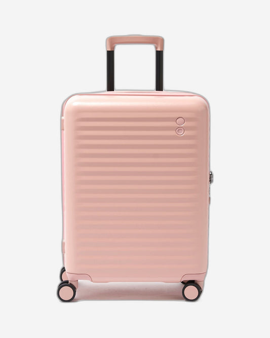 Echolac Celestra 54.5cm Hardcase Non-Expandable 4 Double Wheel Cabin Luggage Trolley Pink - PC183 20 WOE Pink