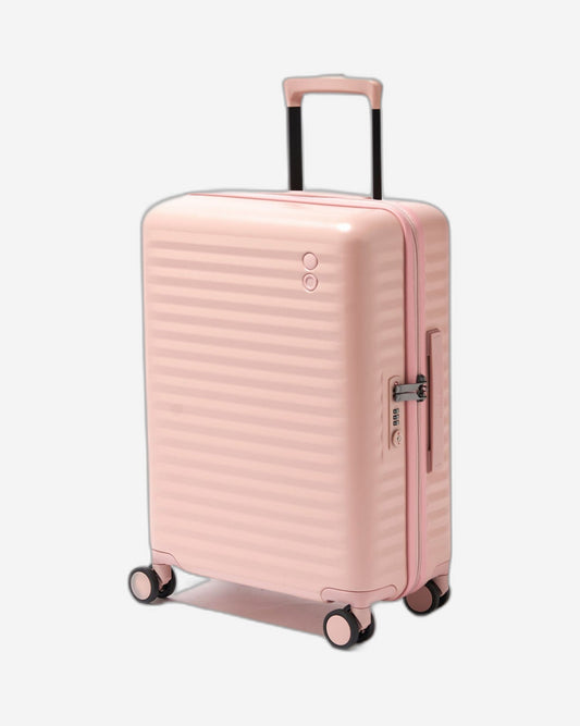 Echolac Celestra 54.5cm Hardcase Non-Expandable 4 Double Wheel Cabin Luggage Trolley Pink - PC183 20 WOE Pink