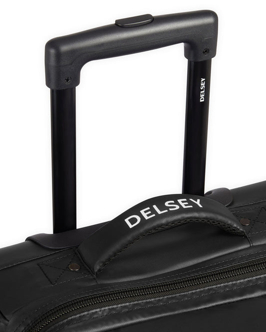 Delsey Paris Raspail 64cm Softcase 2 Wheel Duffel Bag Black - 328932100