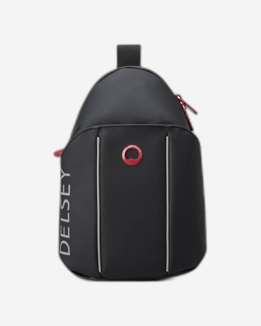 Delsey Paris Securain F1 Collection 13 Inch Single Strap Mini Backpack Black - 00102010200F1