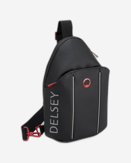 Delsey Paris Securain F1 Collection 13 Inch Single Strap Mini Backpack Black - 00102010200F1