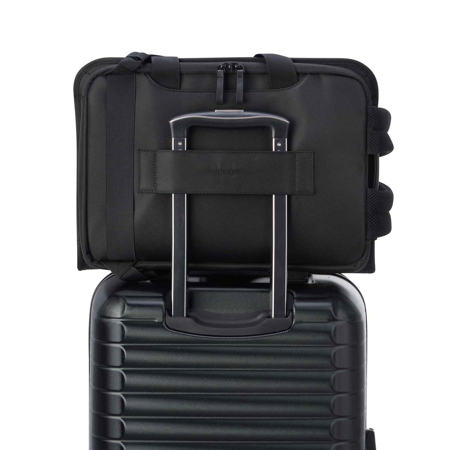 Delsey Paris Arche 2 Compartment Briefcase with Backpack Strap