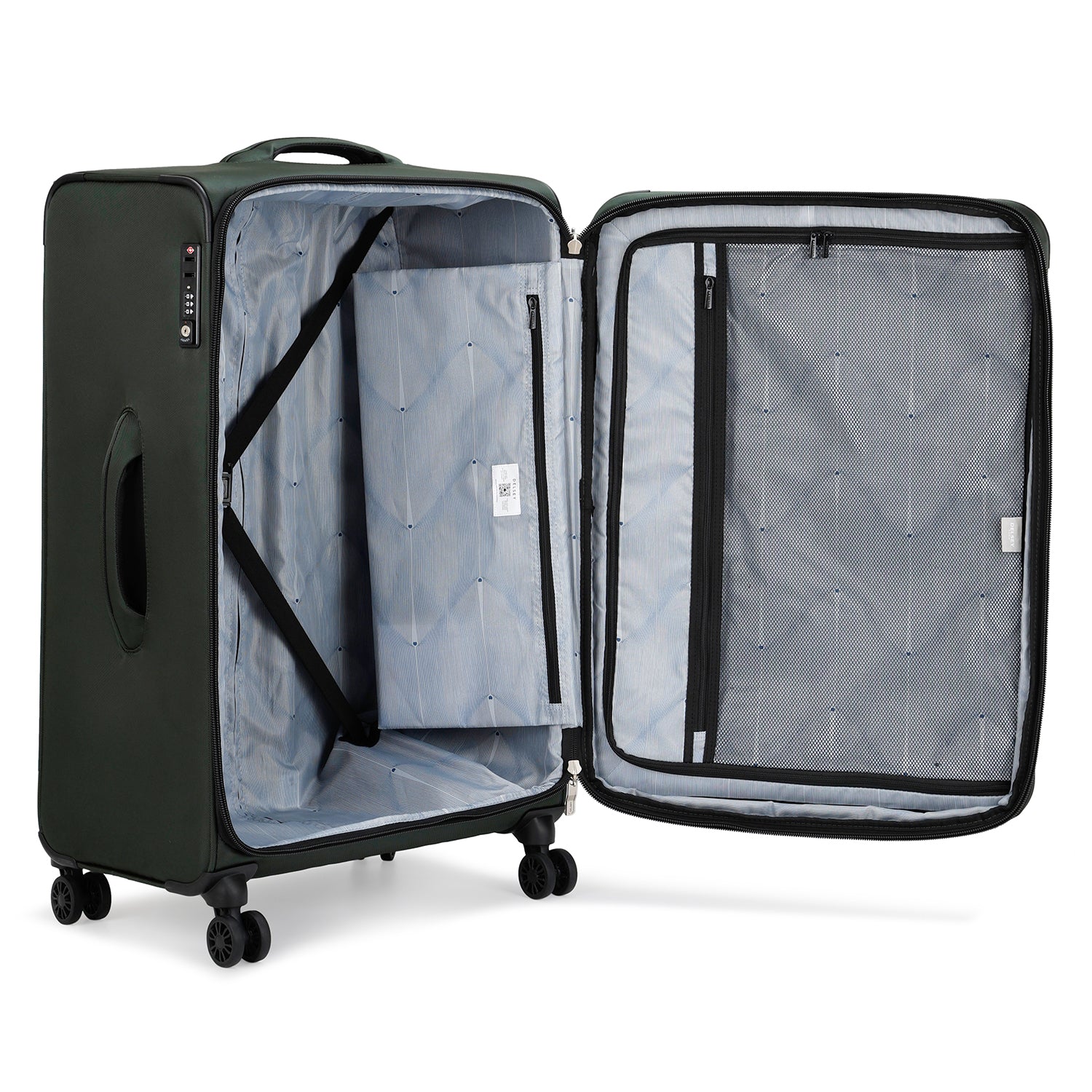 Delsey Paris Sky Max 3Piece Luggage Trolley Set  + Free  Agreable Backpack