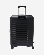 Echolac Lordnorth 77cm Hardcase Expandable 4 Double Wheel Check-In Luggage Trolley Black - PPT008 - 28 BLACK