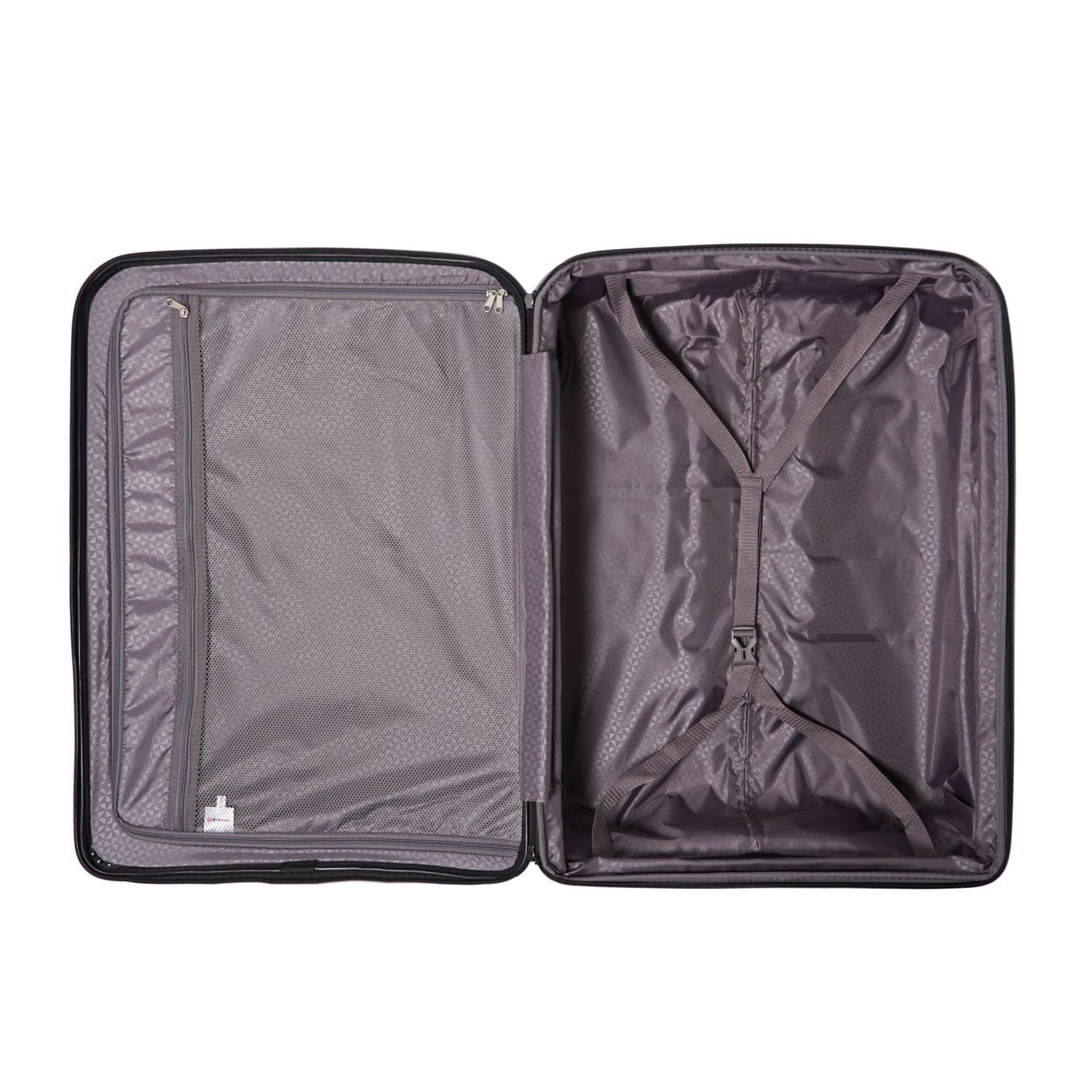 Echolac Lordnorth 58+68+77Cm Hardcase Expandable 4 Double Wheel 3 Piece Luggage Trolley Set