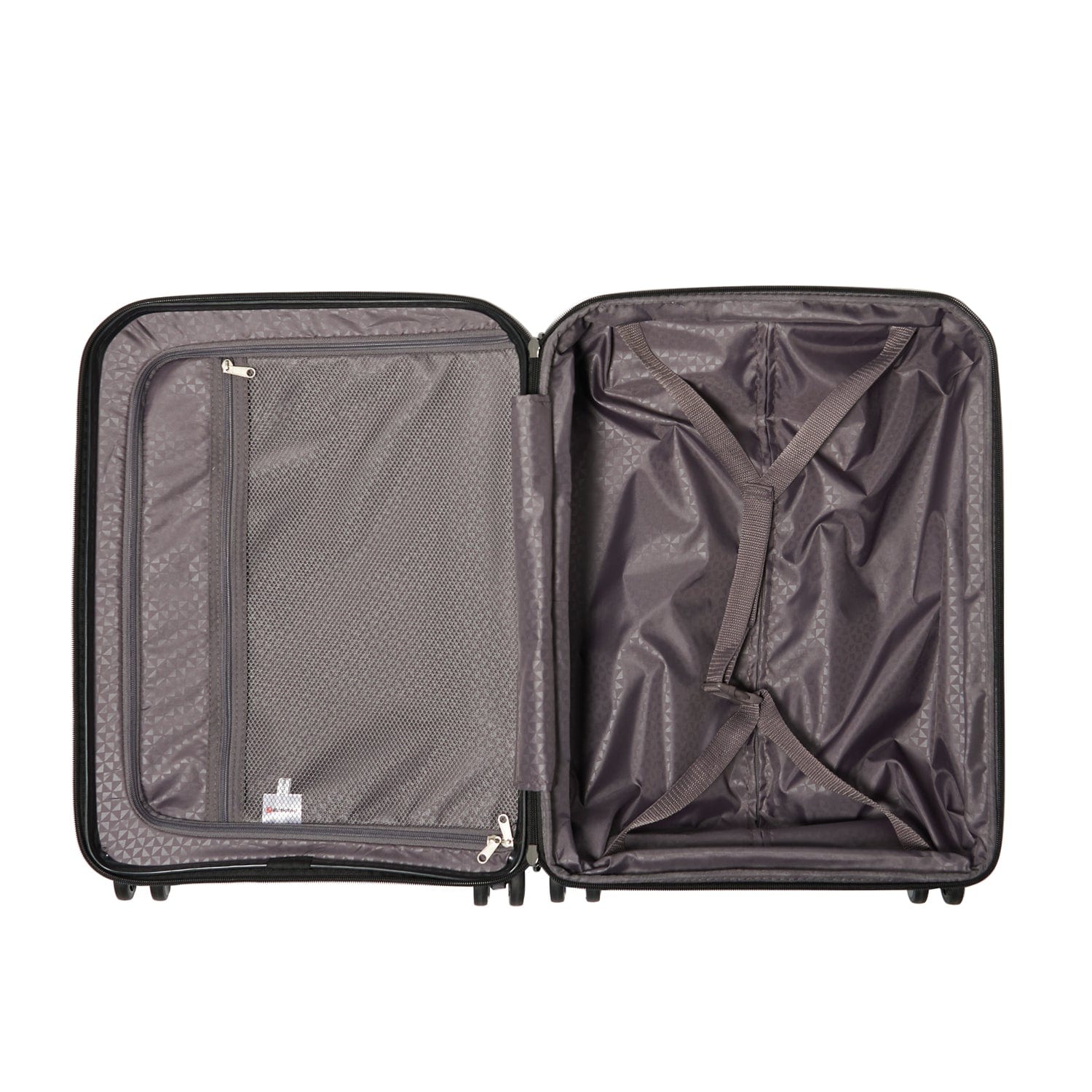 Echolac Lordnorth 58+68+77Cm Hardcase Expandable 4 Double Wheel 3 Piece Luggage Trolley Set