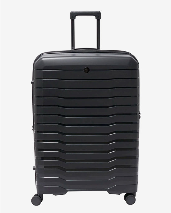 Echolac Lordnorth 58+68+77Cm Hardcase Expandable 4 Double Wheel 3 Piece Luggage Trolley Set