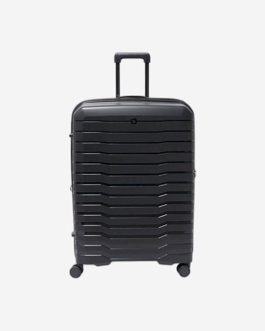 Echolac Lordnorth 58+68+77Cm Hardcase Expandable 4 Double Wheel 3 Piece Luggage Trolley Set