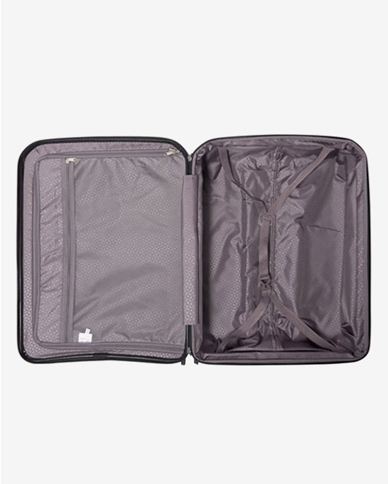 Echolac Lordnorth 58+68+77Cm Hardcase Expandable 4 Double Wheel 3 Piece Luggage Trolley Set