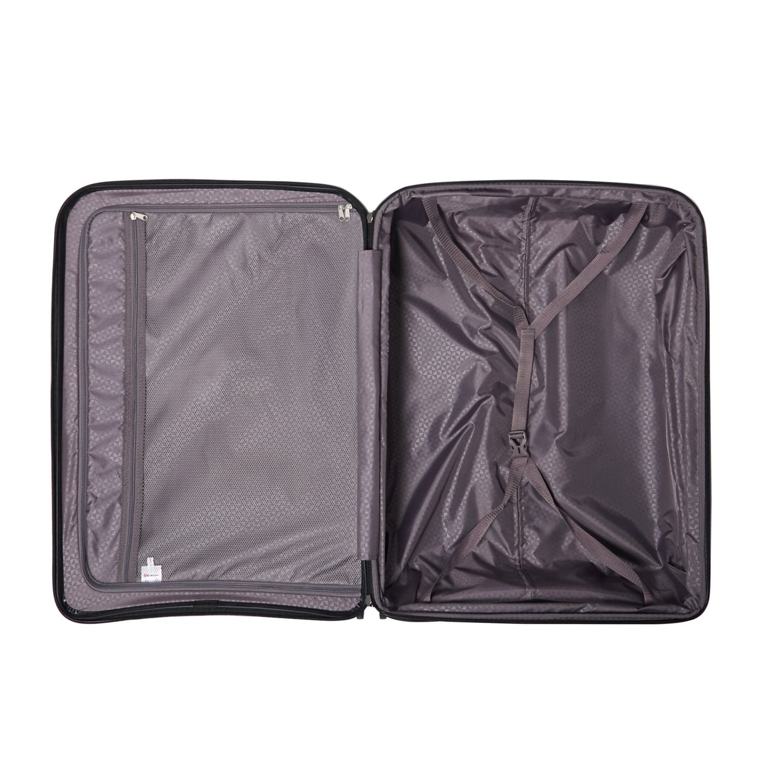 Echolac Lordnorth 58+68+77Cm Hardcase Expandable 4 Double Wheel 3 Piece Luggage Trolley Set