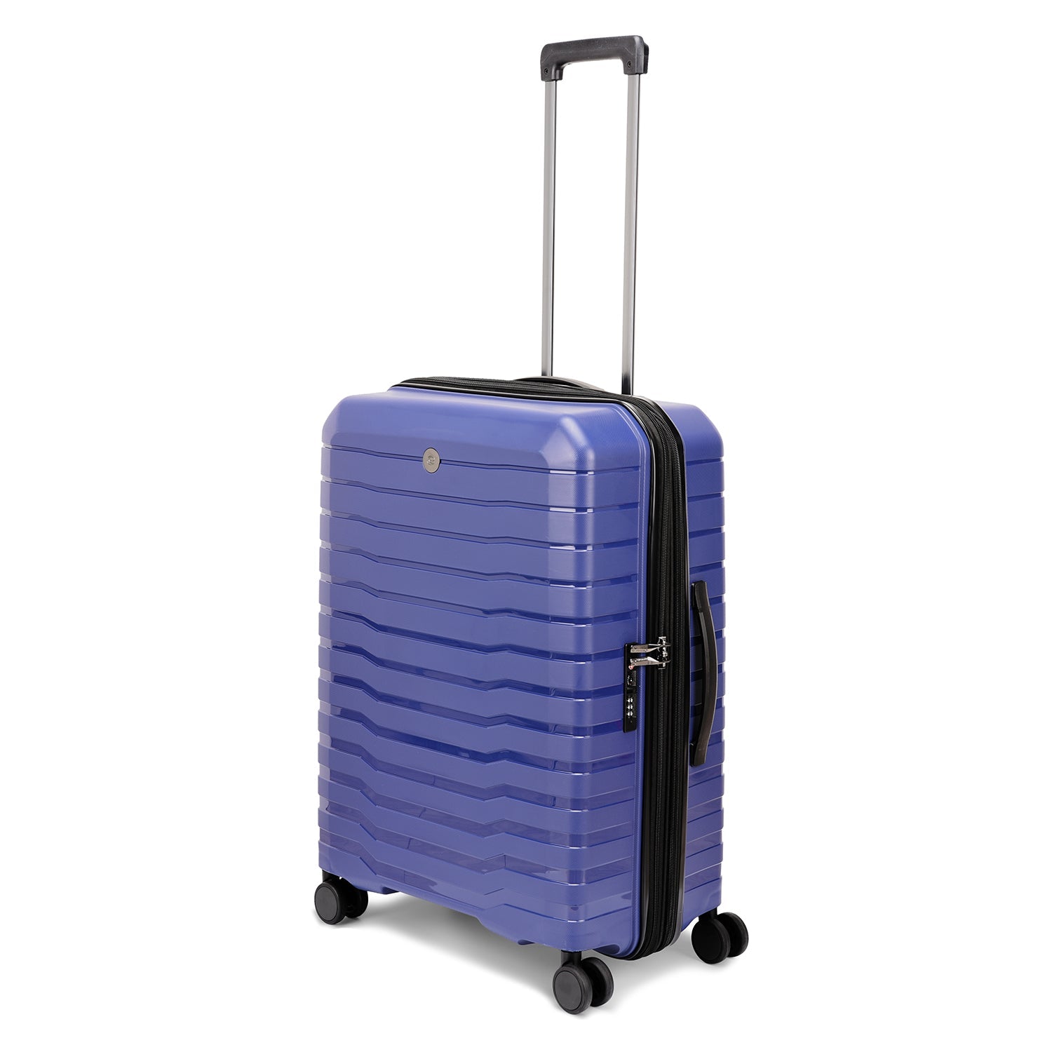 Echolac Lordnorth 58+68+77Cm Hardcase Expandable 4 Double Wheel 3 Piece Luggage Trolley Set