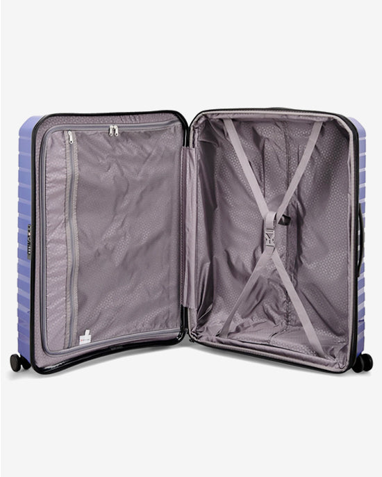 Echolac Lordnorth 58+68+77Cm Hardcase Expandable 4 Double Wheel 3 Piece Luggage Trolley Set