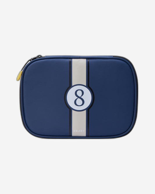 Delsey Paris Back To School 2023 Pencil Box Large Size Blue Printing - 00338917512