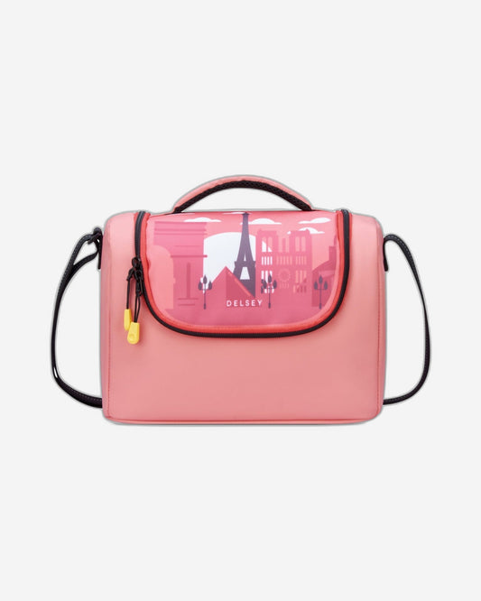 Delsey Paris Back To School 2023 Isothermal Lunch Bag Pink Printing - 00338919019