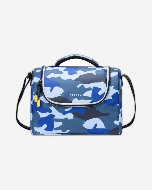 Delsey Paris Back To School 2023 Isothermal Lunch Bag Camo Blue - 00338919022