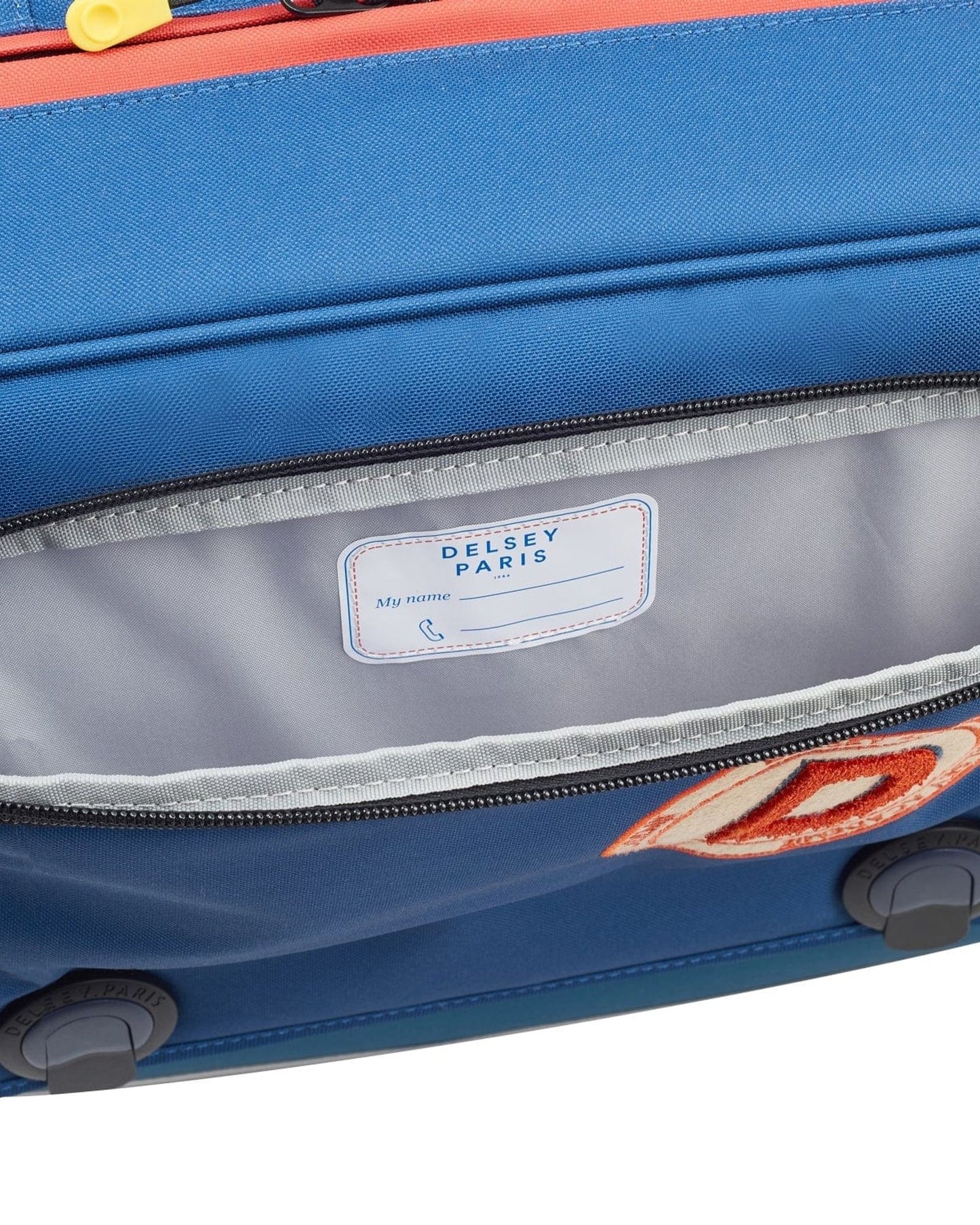 Delsey Paris Back to School 2023 Horizontal School Bag Blue