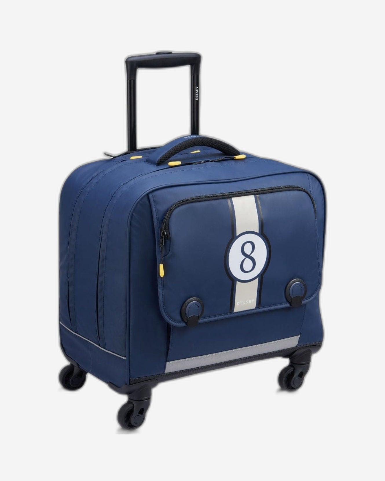 Delsey Paris Back to School 2023 Horizontal School Bag Blue Printing