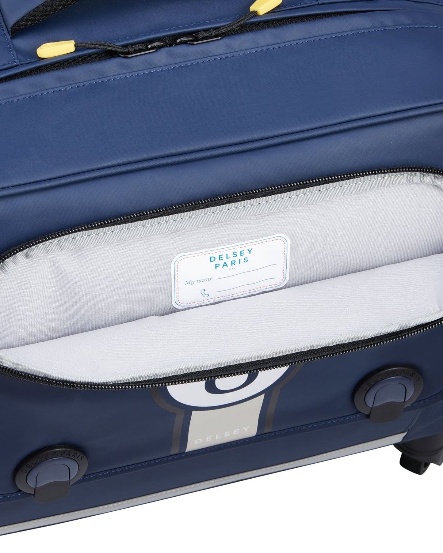 Delsey Paris Back to School 2023 Horizontal School Bag Blue Printing