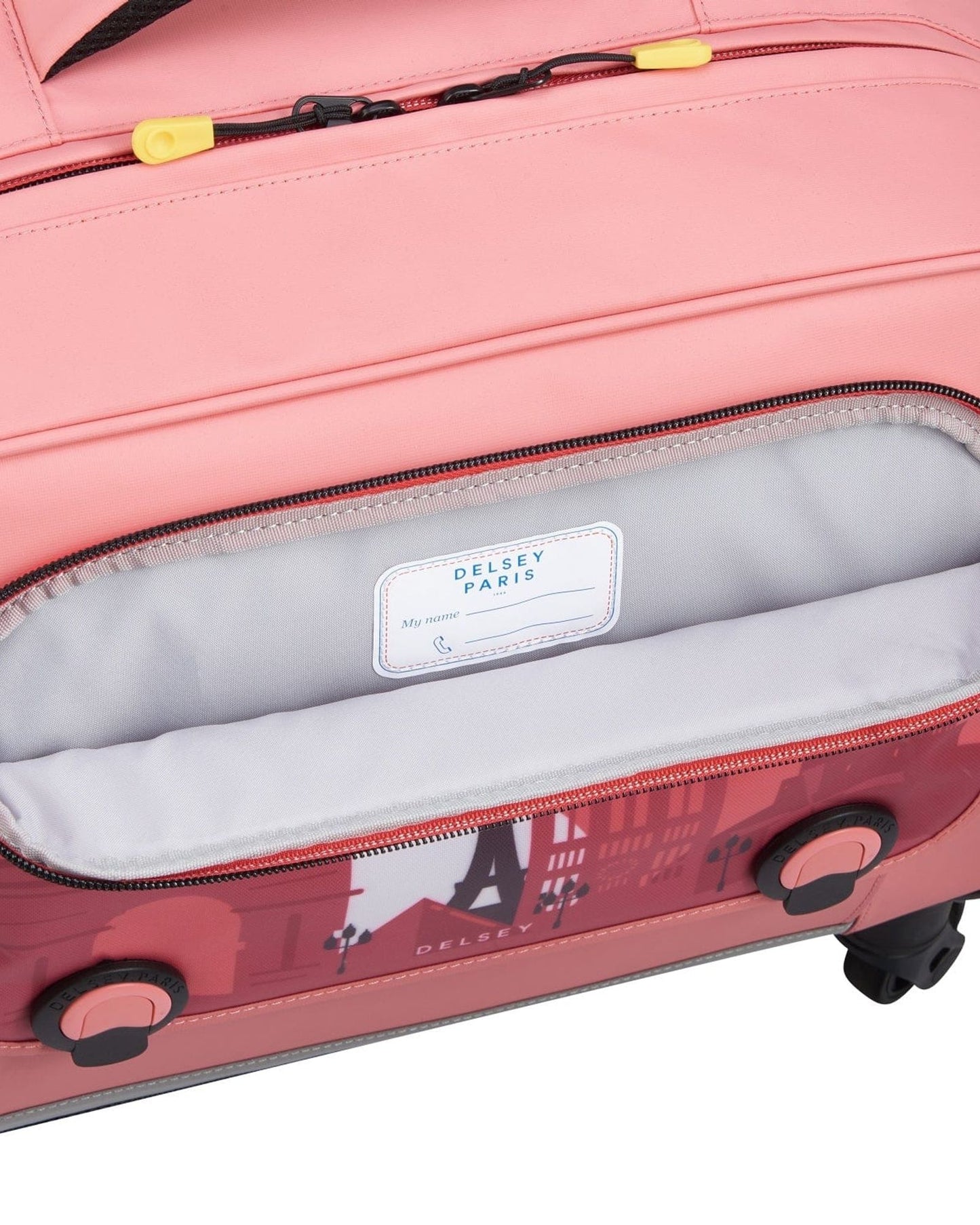 Delsey Paris Back to School 2023 Horizontal School Bag Pink