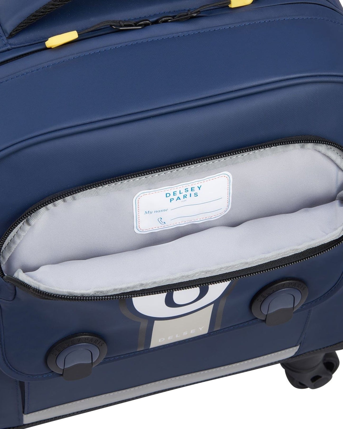 Delsey Paris Back to School 2023 Vertical Backpack Blue