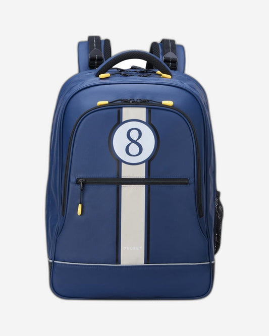 Delsey Paris Back To School 2023 2 Compartment Backpack - 15.6" Blue Printing - 00338962112