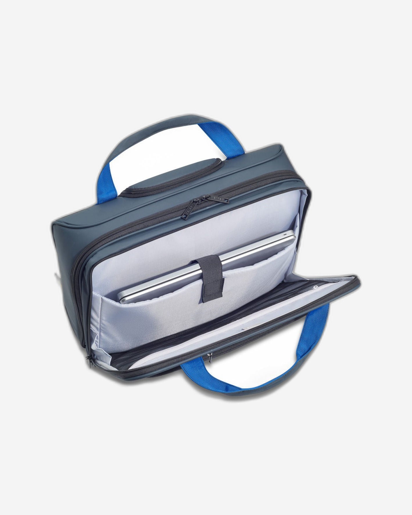 Delsey Paris Parvis+ Water Resist 2 Wheel Trolley Briefcase 17.3 inch Grey - 394445911