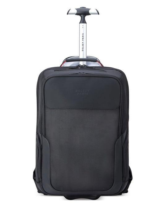 Delsey Paris Parvis+ Backpack Cabin Laptop Trolley 17.3 Inch Black - 394465000
