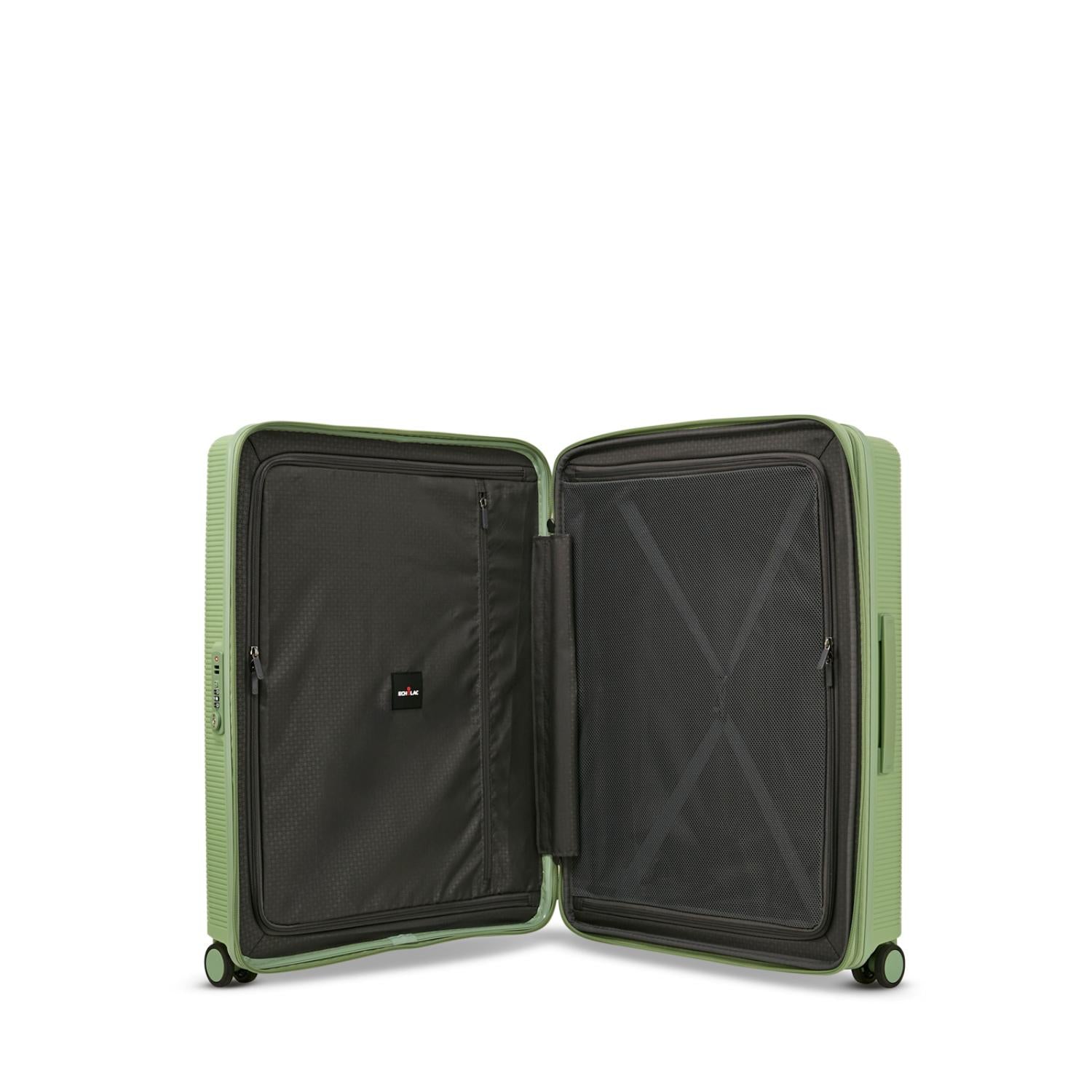 Echolac Forza Hardcase Expandable 4 Double Wheel  Luggage Trolley