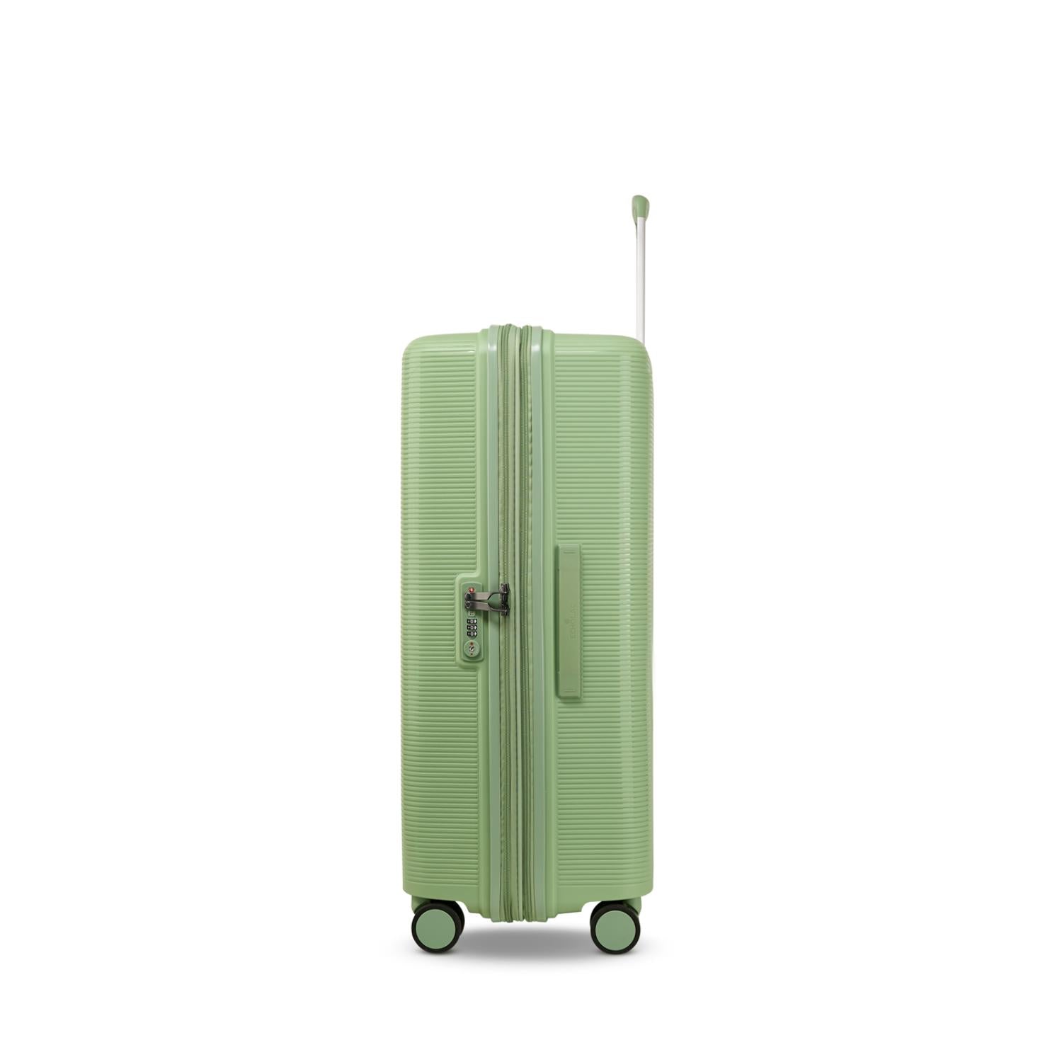 Echolac Forza Hardcase Expandable 4 Double Wheel  Luggage Trolley