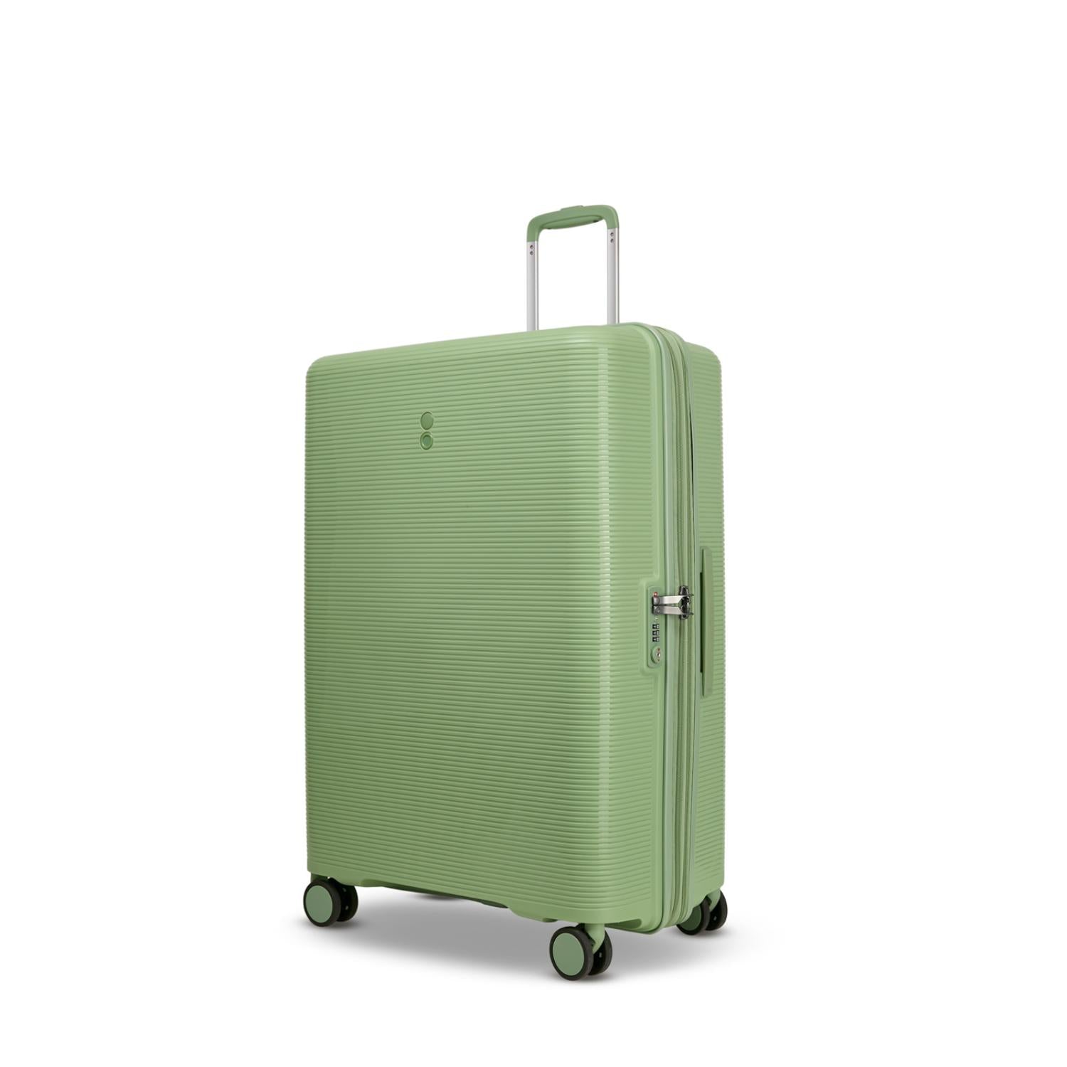 Echolac Forza Hardcase Expandable 4 Double Wheel  Luggage Trolley