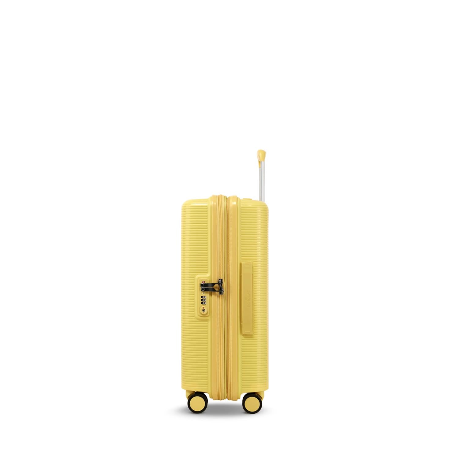 Echolac Forza Hardcase Expandable 4 Double Wheel  Luggage Trolley