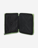 Echolac Forza 55+65+75cm Hardcase 4 Double Wheel Expandable Cabin & Check-In Luggage Trolley Set Reef Green