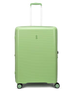 Echolac Forza 55+65+75cm Hardcase 4 Double Wheel Expandable Cabin & Check-In Luggage Trolley Set Reef Green