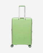 Echolac Forza 55+65+75cm Hardcase 4 Double Wheel Expandable Cabin & Check-In Luggage Trolley Set Reef Green