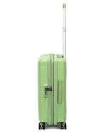 Echolac Forza 55+65+75cm Hardcase 4 Double Wheel Expandable Cabin & Check-In Luggage Trolley Set Reef Green