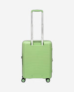 Echolac Forza 55+65+75cm Hardcase 4 Double Wheel Expandable Cabin & Check-In Luggage Trolley Set Reef Green