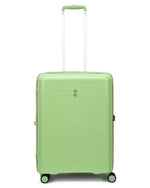 Echolac Forza 55+65+75cm Hardcase 4 Double Wheel Expandable Cabin & Check-In Luggage Trolley Set Reef Green