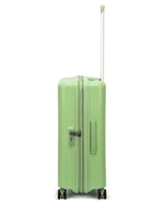 Echolac Forza 55+65+75cm Hardcase 4 Double Wheel Expandable Cabin & Check-In Luggage Trolley Set Reef Green