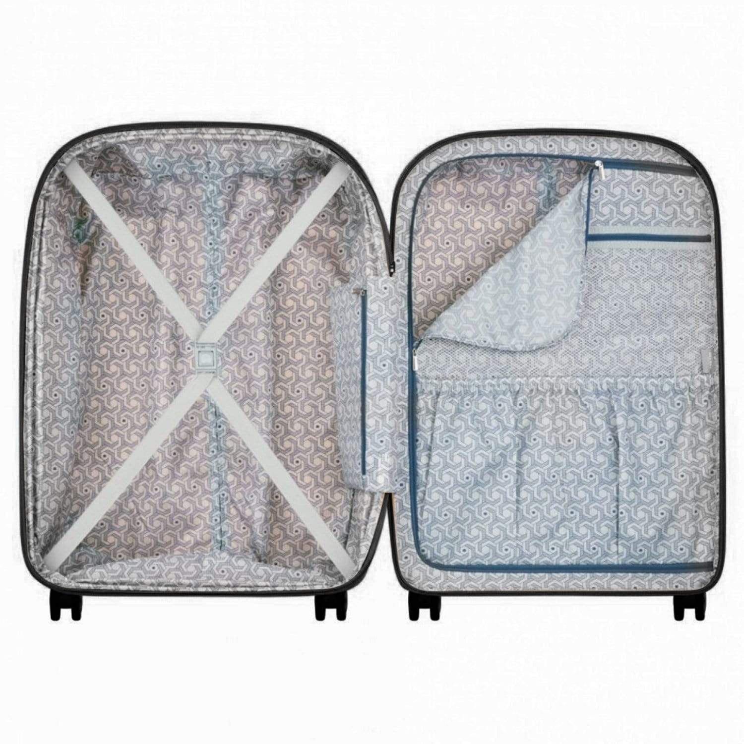 Delsey Paris Clavel 3 Piece Luggage Set +  Free  Agreable Backpack