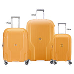 Delsey Paris Clavel 3 Piece Luggage Set 55+70+83Cm