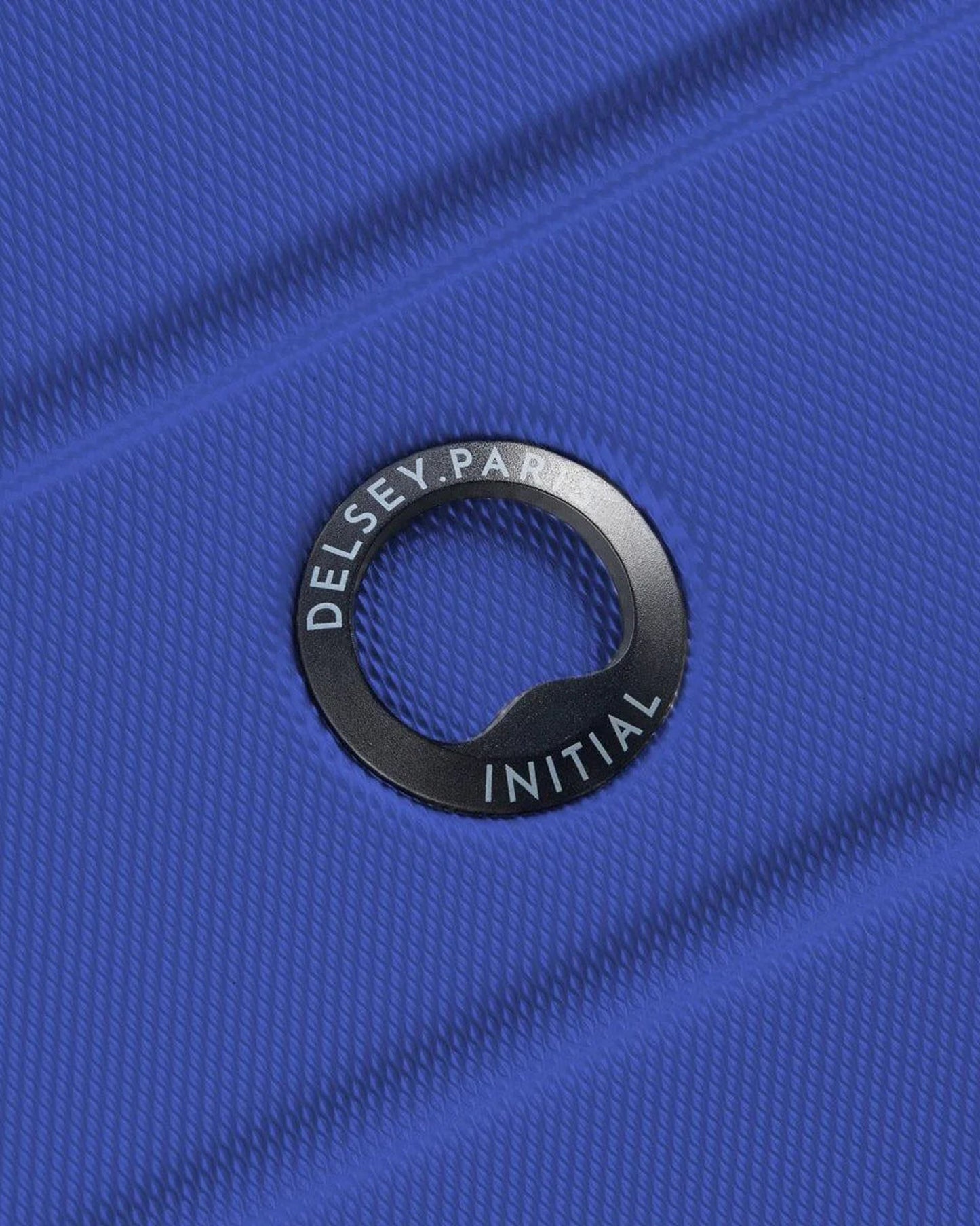 Delsey Paris Lagos 2Piece Set 55+76Cm Hardcase 4 Double Wheel Cabin & Check-In Luggage Trolley Deep Blue + Free  Agreable Backpack