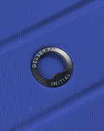 Delsey Paris Lagos 2Piece Set 55+76Cm Hardcase 4 Double Wheel Cabin & Check-In Luggage Trolley Deep Blue + Free  Agreable Backpack