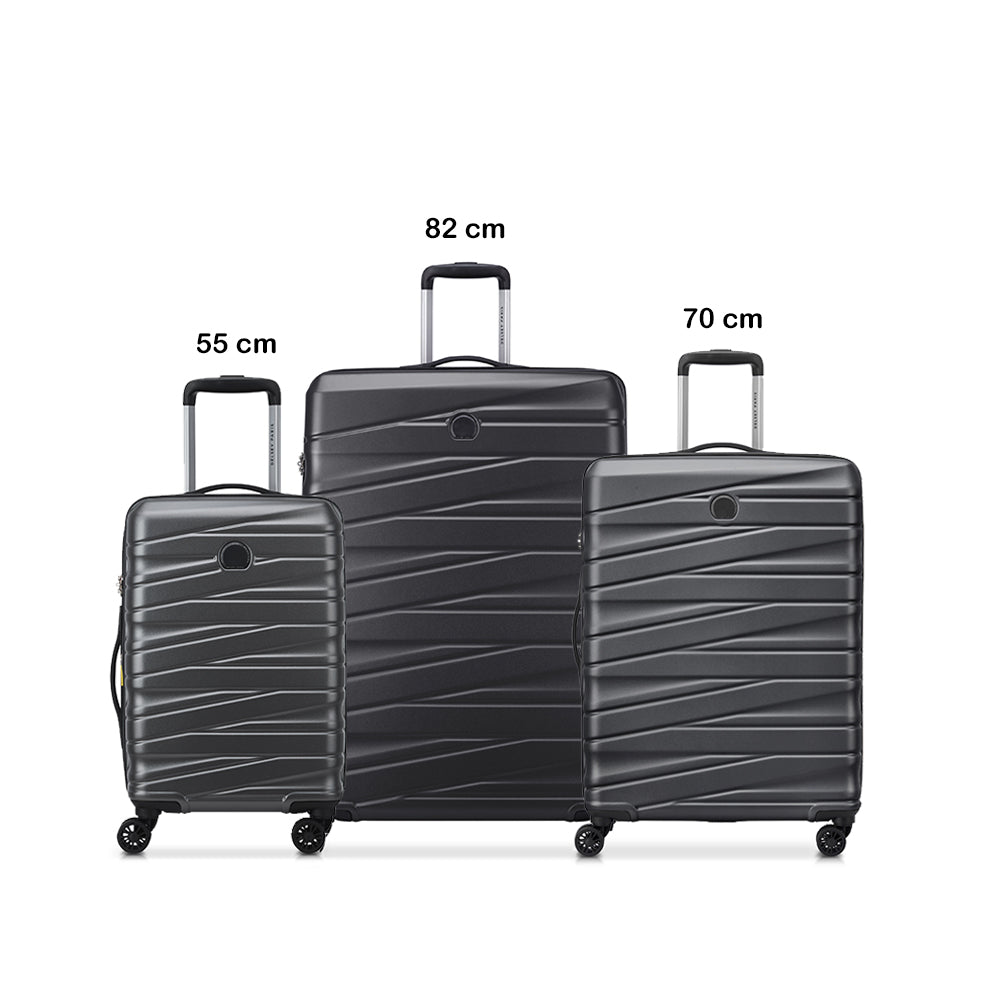 Delsey Tiphanie 3Piece Luggage SET 55+70+82cm