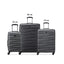 Delsey Paris Tiphanie 3Piece Luggage Set 55+70+82Cm