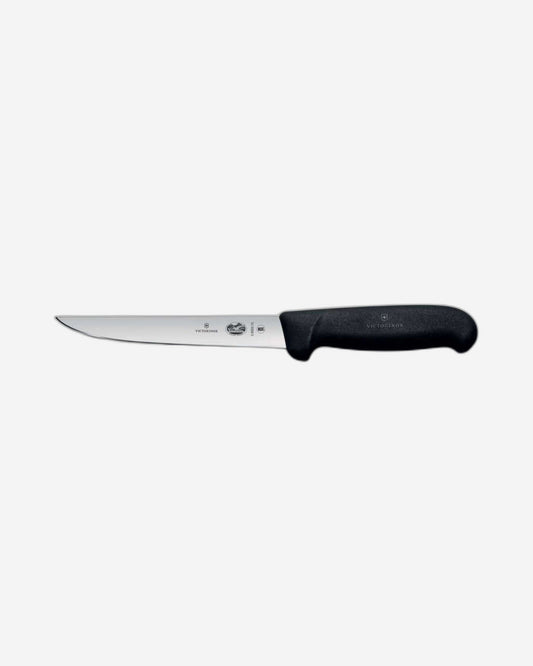 Victorinox Fibrox Boning Knife 15Cm Straight Black - 5.6003.15
