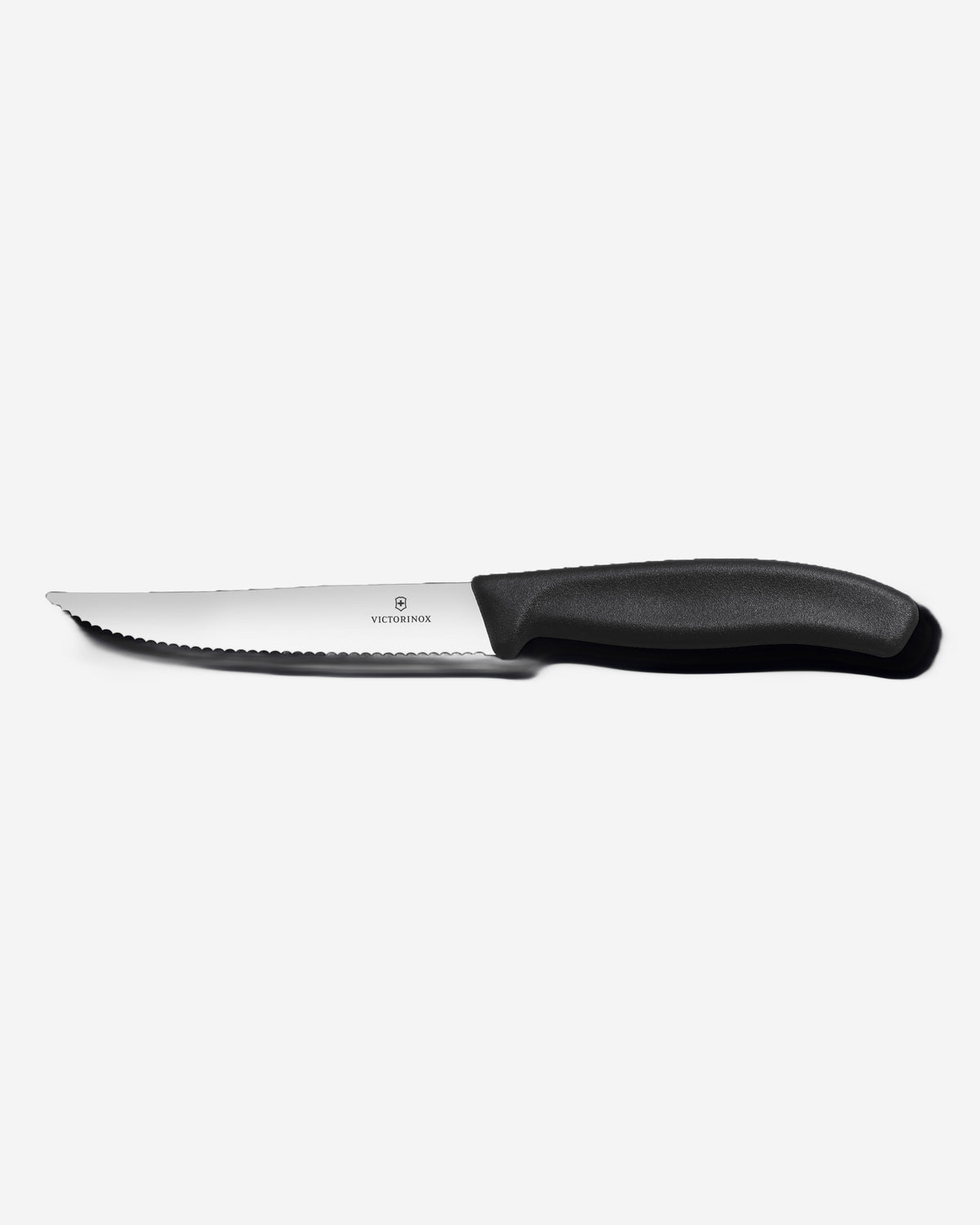 Victorinox Swiss Classic Steak And Pizza Knife 12cm Wavy Black - 6.7933.12